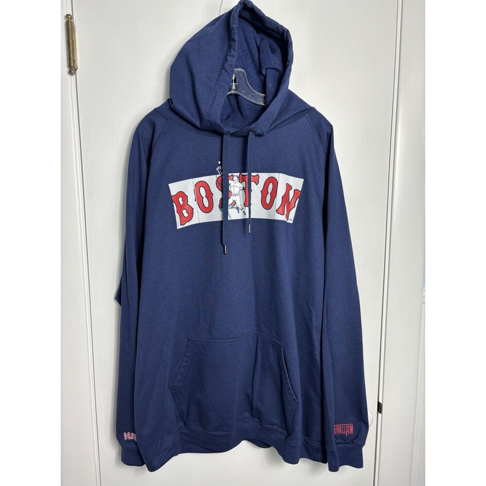 Baseballism Boston Red Sox Outfield Fence Hoodie Sweatshirt Men's 2XL